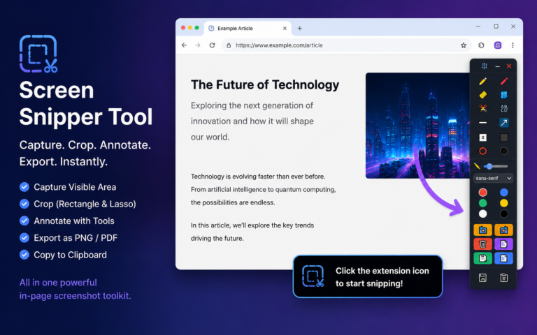 Screen Snipper Tool