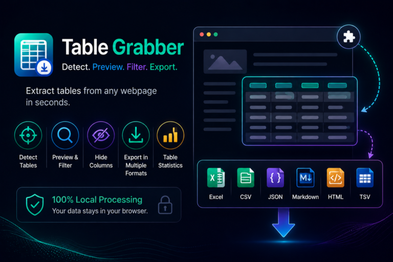 Table Grabber